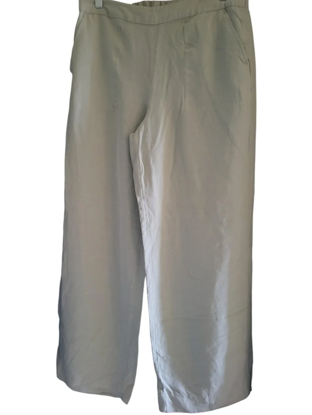 Banana Republic Linen Blend Pants Lt Green sz M